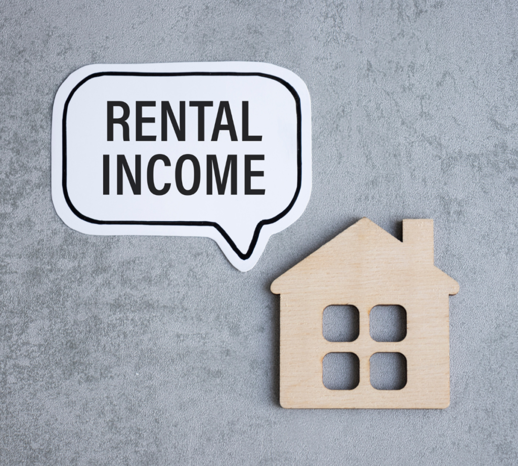Land appreciation and rental income